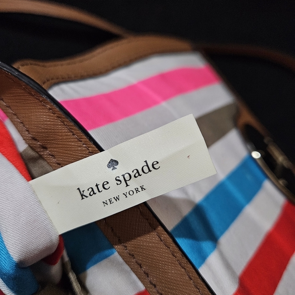 Kate Spade Sally Newberry Lane Leather Camel Brown Color Crossbody - Picture 14 of 16
